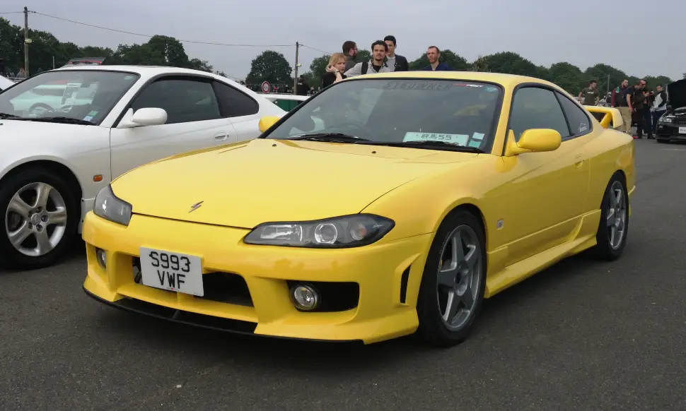 A stunning JDM sports car, the Nissan Silvia S15. Renowned for its elegant styling and superior handling.