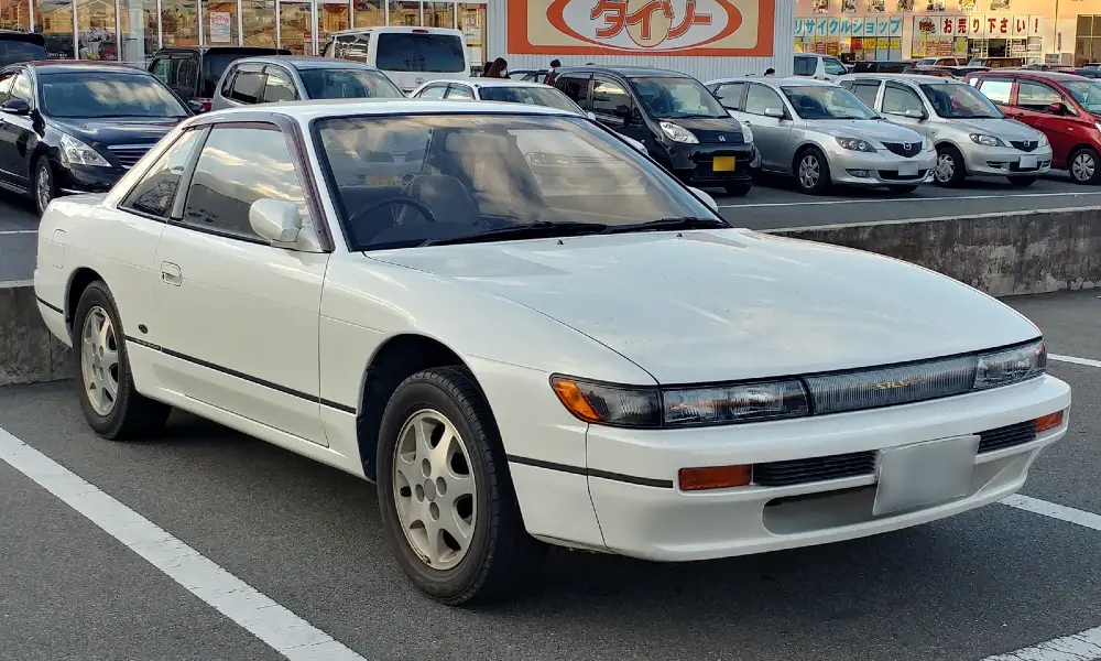 A timeless JDM favorite, the Nissan Silvia S13, combining sleek design with balanced performance.